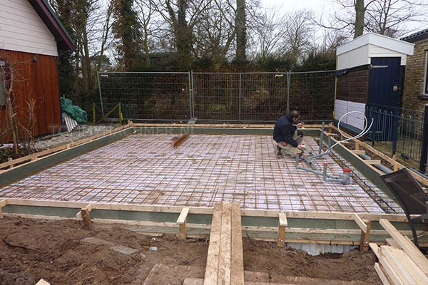 Bouw zomerhuis met fundering Egmond aan Zee